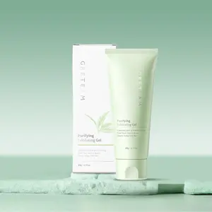 【GreTeam 】Exfoliating gel 60g,Removing aged keratin from the epidermis,  making the skin tender and moisturized,Daily bathing and cleaning，Deep nourishing and moisturizing Suitable for all skin types, balibody darktan