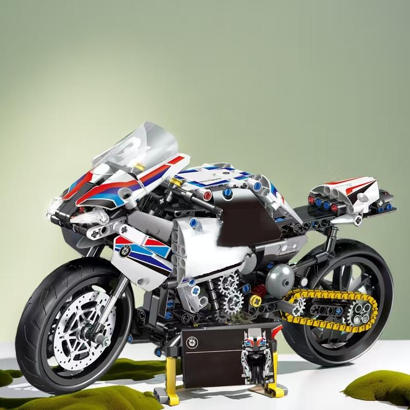 2418 Piece Building Blocks Car Motorcycle Set, Super Cool Design, Easy Assembly, Perfect Gift for Birthday Christmas Halloween Thanksgiving New Year