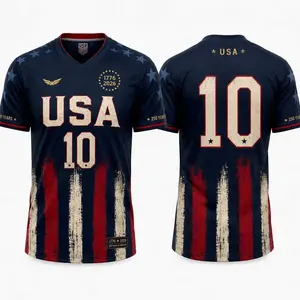 V-Neck Patriotic Shirt for Men Women, America 250th Anniversary 4th of July Independence Day Outfit, Navy Blue Game Day Tee,Size S-5XL,clothes,outfits,men's wear,men fashion,summer men clothes,fashion men clothes,4th of july shirts H3