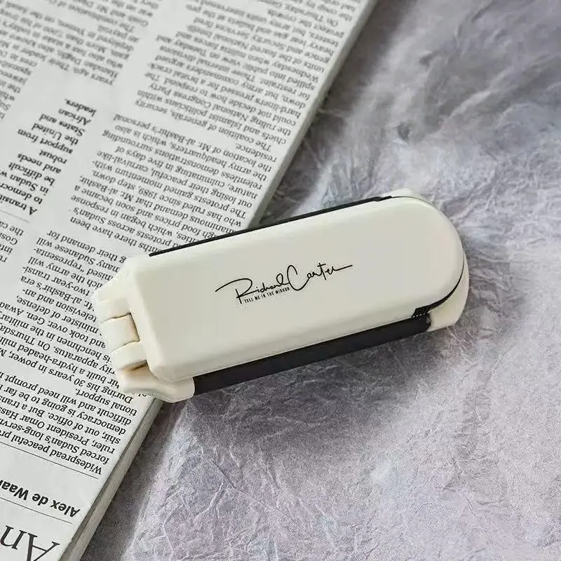 Portable Foldable Mirror Comb, Anti-Static Cleaning Comb, Suitable for Curly Wet Dry Hair, Unisex Anti-Static Comb, Anti Static Hairbrush
