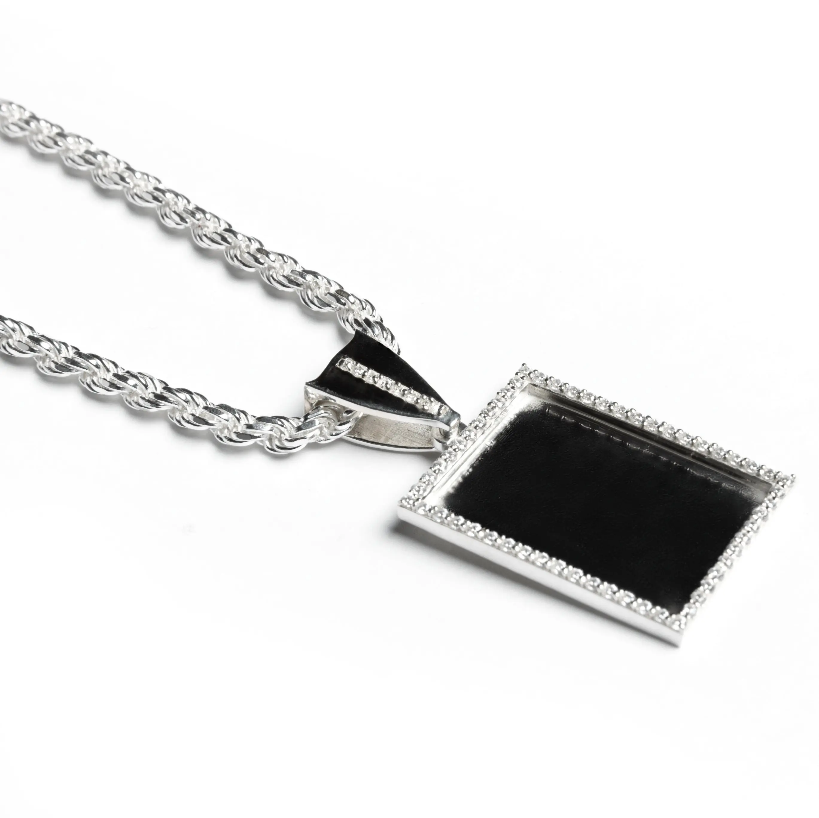 Rectangle Picture Pendant