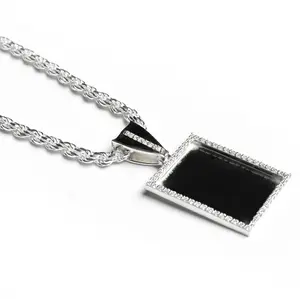 Rectangle Picture Pendant