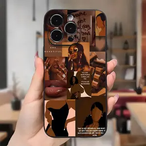 Positive Women Aesthetic Case,phone Case Suitable for Iphone 11/12/13/14/15/16/17 Pro Promax Plus Air and Samsung S22/S23/S24/S25 Plus Ultra Fe,Drop Protection Shockproof Soft Silicone Smartphone Cover Gifts for Women Teen Gifts Trendy Stuff