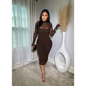 Dashing Chocolate Dress