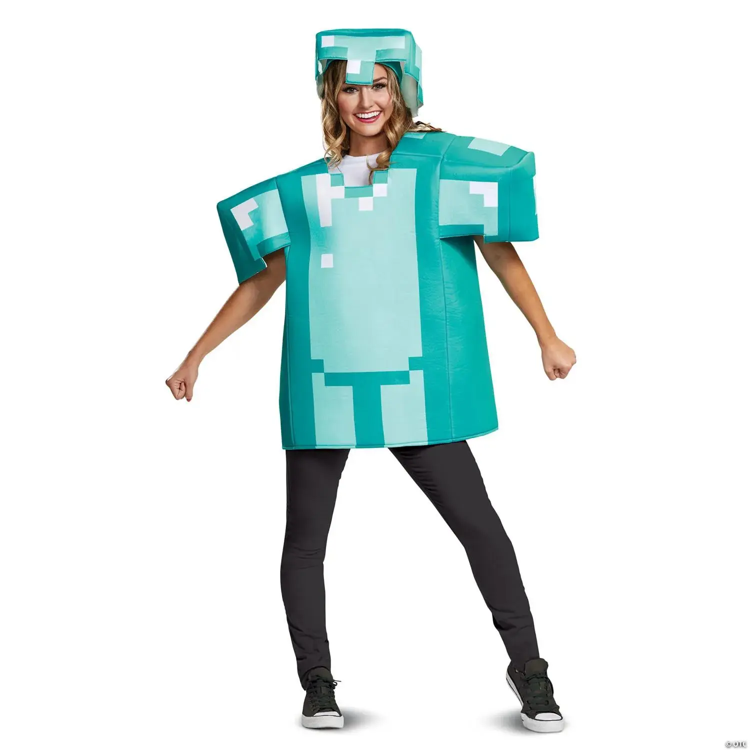 Adults Classic Minecraft Armor Costume - One Size 42-46