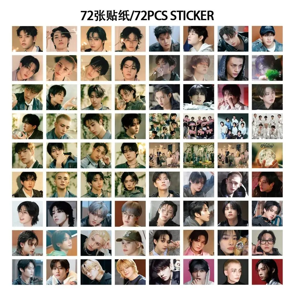 127 Pcs Kpop Stickers Photocard Hollow Album Korean Star Cards Photo Print Card Set Fans Collection Postcard