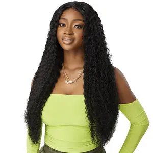 Outre Sugar Punch Wet & Wavy 100% Unprocessed Remy Human Hair Weaves - WET & WAVY GYPSY DEEP