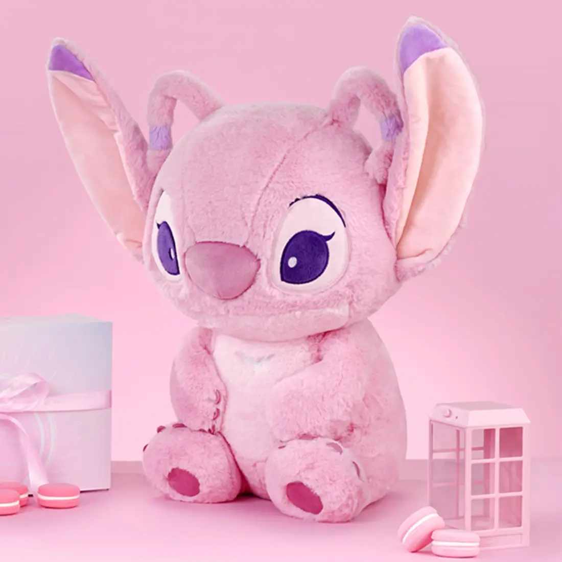 Pink Stitch Disney Store Summer New Product] MINISO Disney Stitch