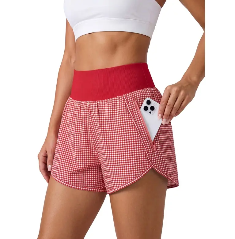 BMJL Women's High Waisted Athleisure Shorts - 2.5" Inseam, Comfy Liner, Stretch Fabric, Black Shorts, Sporty Chic, Standard Sizes, Machine Washable for Running, Yoga#TikTokShopFallDealsForYou