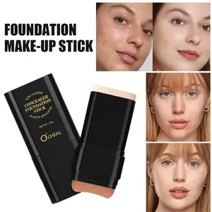 Foundation Make-up Stick – Longwear, Medium to Full Coverage, Creamy Natural Finish, Easy-to-Blend Face Makeup for All Skin Types, Ideal for Daily Use & On-the-Go Touch-Ups