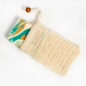 Sisal Soap Pouch