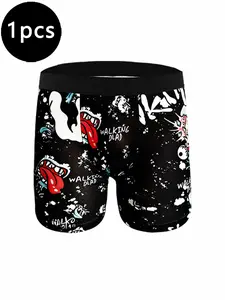 Men's Underwear Set, Boxing Briefs, Quick-Dry Breathable High Elasticity, Unisex Casual Sports Innerwear, All Seasons Comfort Fit