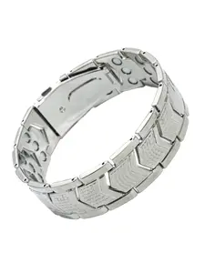 Men's and women's copper bracelet, 3x stronger magnetic therapy bracelet, copper jewelry, 3800 gauss strong magnet, high-quality folding clasp, Folding Buckle Bracelet