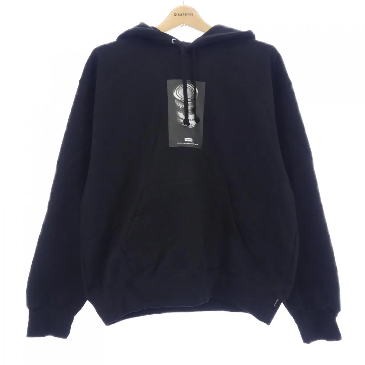 Pre-owned Supreme Cotton Small Leather Goods Soup Can Hooded Sweat Hoodie