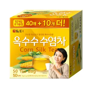Damtuh Korean Corn Silk Tea - 50 pcs, Tea Bag, Herbal Tea Beverage Fiber
