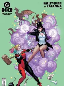 DC K.O. Harley Quinn vs. Zatanna #1 (One-Shot) Action Cover A