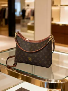 Water Dumpling Bag Women's 2026 New Vintage Print Crossbody Shoulder Bag, Trendy Fashion Handbag, Unique Style Backpack