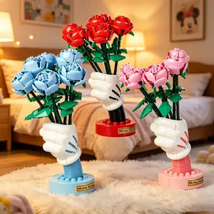 Luxury Preserved Eternal Rose Bouquet - Never-Fade Real Flower Gift Box, Elegant Forever Roses for Home & Office Decor, Perfect Mother's Day Birthday Gift for Mom, Wife, Grandma & Girls