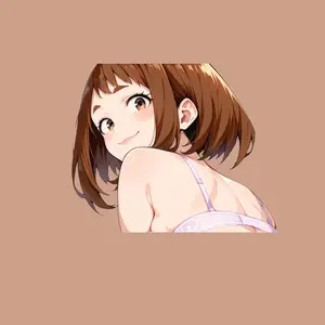 Uraraka Ochako 7 Sticker, Vinyl Sticker, Sticker For Phone/Car/Laptop, Full Body Sticker