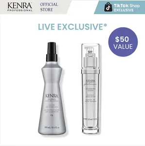 Kenra Thermal Styling Spray 19 & Kenra Platinum Silkening Gloss