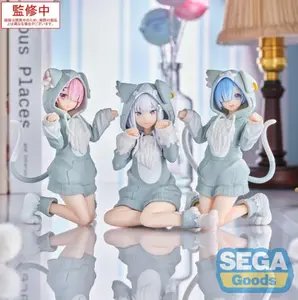 Rem, Ram, & Emilia Mofumofu Pack Yumemirize Figures