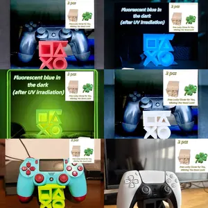 2pcs Ps5 Controller Storage Display Stand Base, Stylish Desk Organizer for Ps5 Wireless Game Controllers, Ideal Gift for Gaming Room Decor