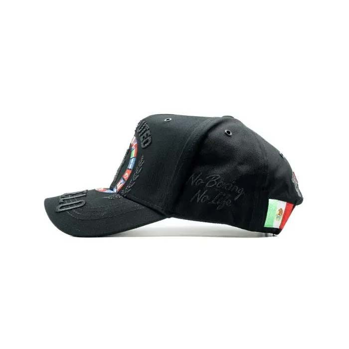 Dandy Hats x Canelo Undisputed Snapback Cap – Black Embroidered