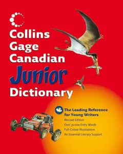 USED Book - Collins Gage Canadian Junior Dictionary by Collins (Hardcover) - english
