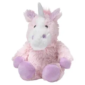 Warmies Plush Stuffed Animal, Pink & Purple Warmies Plush Stuffed Animal, Pink & Purple