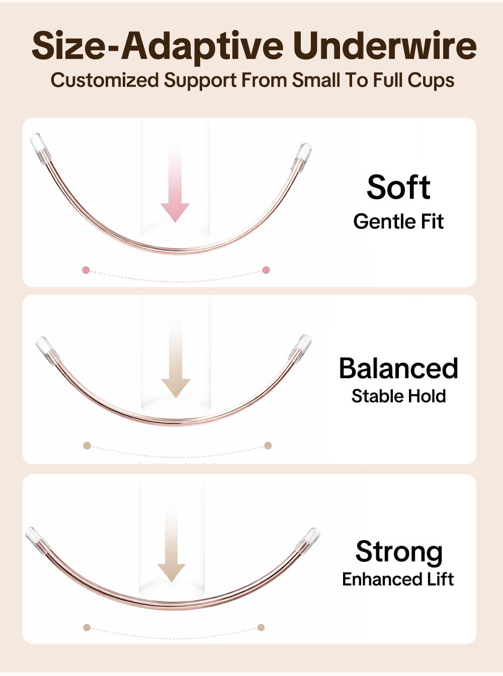 HSIA Cloudnest Mia Lightly Lined Plus Size Seamless Full Coverage Underwire Bra Smoothing Minimizer Cooling T-Shirt Bra with Adjustable Wide Straps Bra for Big Busted Women