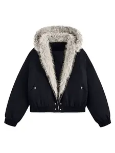 Best Winter Jacket for Cold Weather, Warm Thermal Winter Jackets Casual Winter Clothes, Suitable for Cropped Jacket Outfit Daily Streetwear Matching