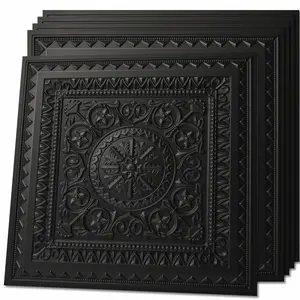 3D Ceiling Tiles 2x2, 12-Pack PVC Panels, Waterproof & Easy Install, Modern Decorative Drop Ceiling, Covers 48 Sq.ft