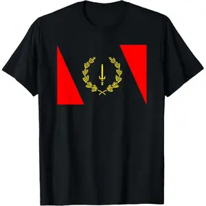 1967 African American Heritage Flag Black Historical Short Sleeve T-shirt, Men's Casual Street Wear T-shirt TopRAIMENTRY