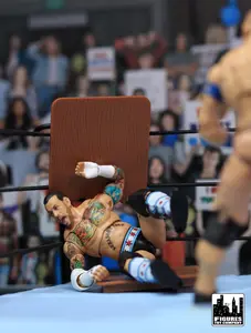 Set of 5 Breakable Tables for WWE & AEW Wrestling Action Figures