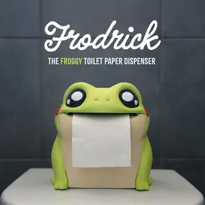 Frog Toilet Paper Holder