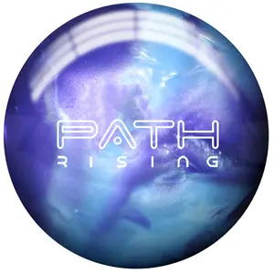 Pyramid Path Rising Pearl Bowling Ball (Purple/Steel Blue)