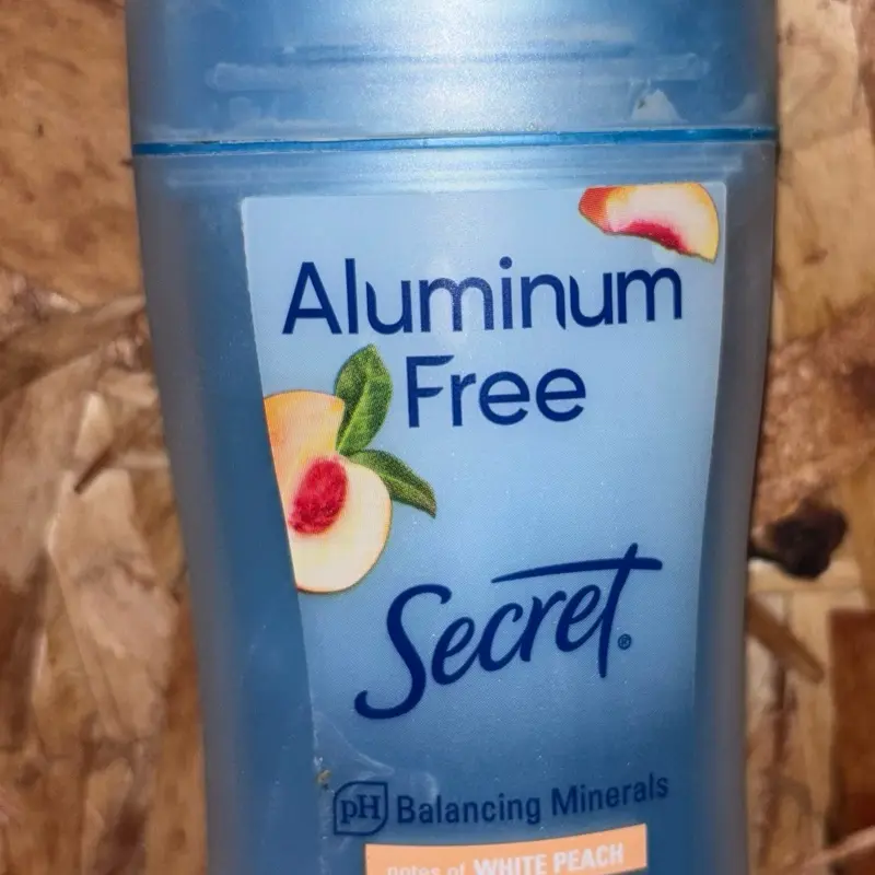 Aluminum-Free Deodorant Stick – White Peach Scent