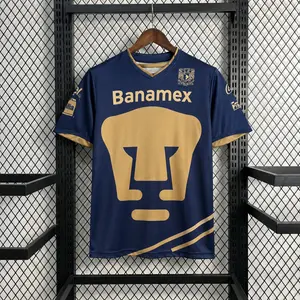 [Hot Jersey] - Pumas UNAM 2011-12 Away Soccer Jersey - Full Print Logo