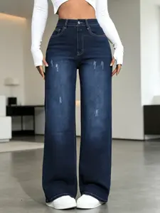 Women's straight leg jeans    Lengthen Your Legs Instantly   Flattering Fit   Sculpted Cut    Never Lose Shape