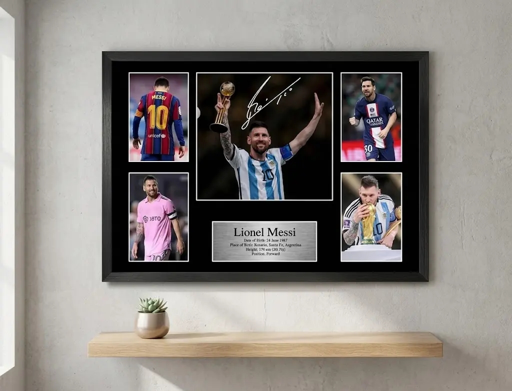 Lionel Messi Poster, Messi Fan Gift, Argentina Soccer Print, Soccer Gifts, Sports Poster, Football Player Poster, Soccer Wall Art