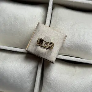 14k Gold Good Luck 13 Ring