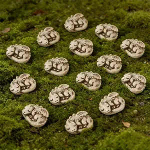 20pcs Dragon Rune Landscape Decorative Stones, Unique Cultural Garden Scenery, Creative Fish Tank Statue, Spring Summer Yard Lawn Decoration