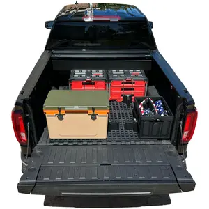 Tmat Truck Bed Organizer Slide Out Mat | Universal Fit for Standard Beds 6'6" to 6'9"