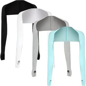 Cooling Arm Sleeves for Women with Finger Holes – UV Protection Sun Shrug for Golf & Outdoor