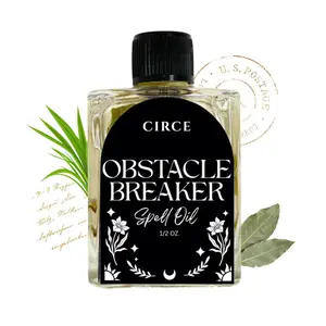 Circe Boutique Obstacle Breaker Spell Oil 1/2 oz | Anointing Oil to Remove Obstacles | Conjure