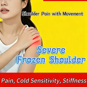 Frozen Shoulder Relief Patch, 6 Patches per Box - For Manual Laborers & Long-Term Computer Users, Relieves Shoulder Pain, Arm Stiffness, Clicking, Numbness & Cervical Spondylosis