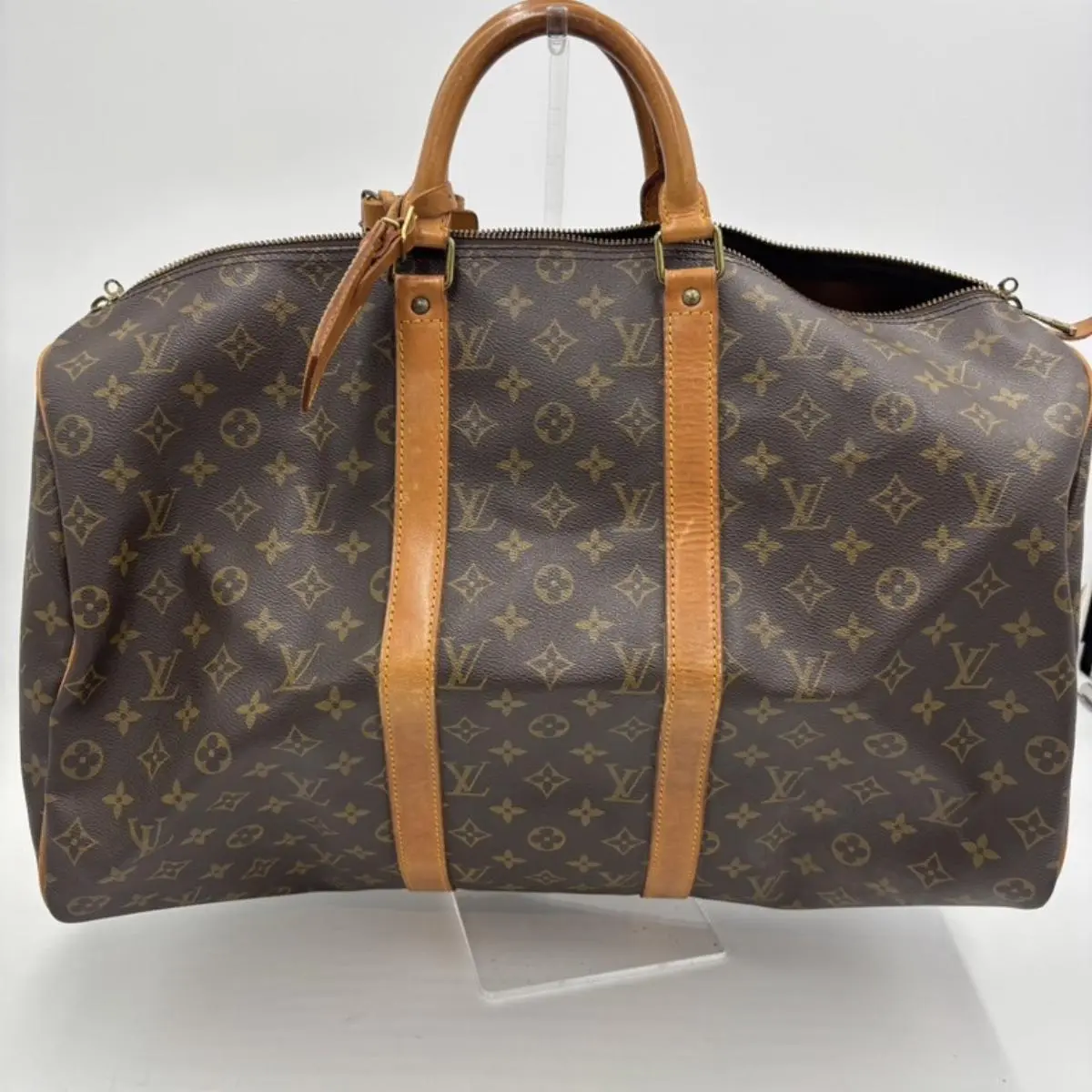 Pre-owned Louis Vuitton As Shown Backpacks Monogram Keepall 60 Duffle Bag AL201