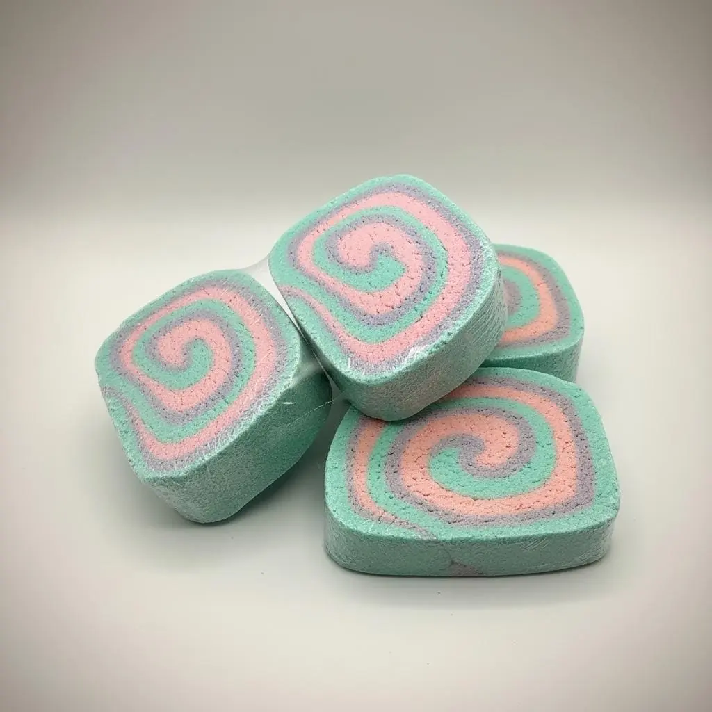 Bubble Swirls Solid Bubble Bar | Kid-Friendly Foam Bath Treat