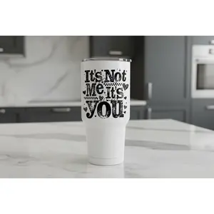 It's Not Me - UVDTF Decal for cups/hard surfaces sticker