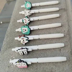 12pcs Dental-Themed Ballpoint Pens with Fun Tooth & Dental Tool Designs - Assorted Colors, Durable Plastic, No Batteries Needed for Dental Professionals, Students, Hygienists - Unique Gifts for Oral Hygiene Awareness, Dental Assistant Gifts, Dental Office